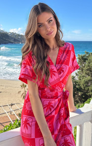 Premium-Wrap-Jurk-Paradise-Pink-12