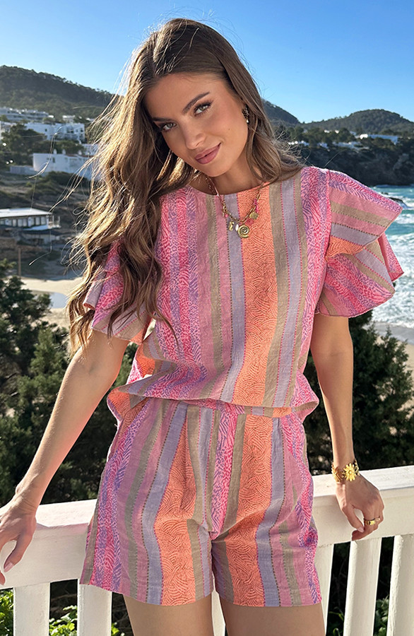 Ruffle-Print-Top-Multicolor-1