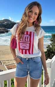 Sardines-T-shirt-Roze-Rood-3