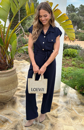Scuba Chic Jumpsuit Marine