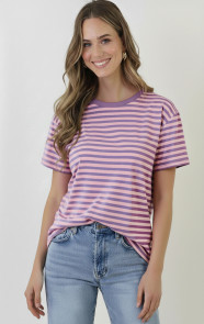 Strepen-T-Shirt-Katoen-Lila-Roze-6-2
