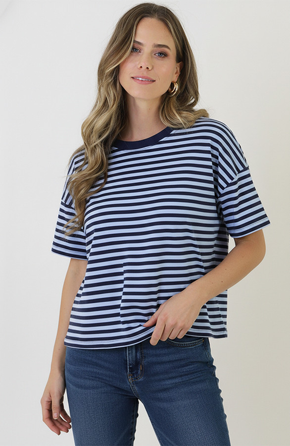 Strepen-T-Shirt-Katoen-Marine-1-HOOFDFOTO-4