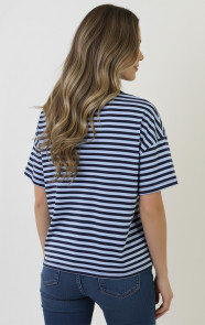 Strepen-T-Shirt-Katoen-Marine-Baby-Blue-6-1