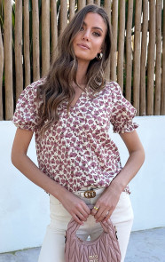 V-hals-Pofmouw-Top-Rozen-Print-Ecru-66-9