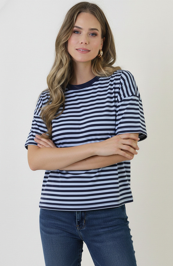strepen-t-shirt-katoen-marine-oversized-2