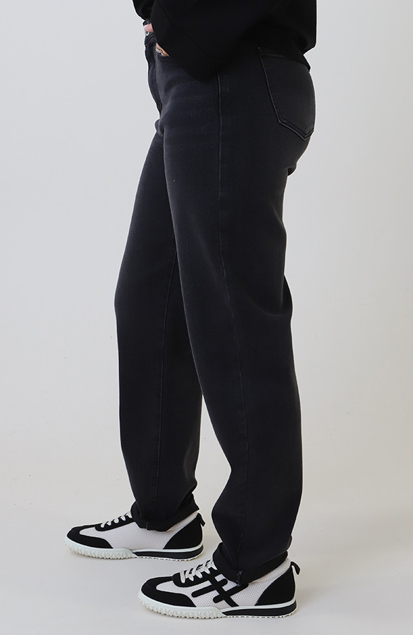 Barrel-jeans-stretch-washed-black-5