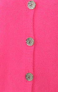 Cardigan-Short-Sleeve-Neon-Fuchsia-1