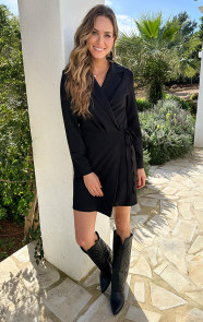 Classic-Elegant-Blazer-Dress-Zwart-5