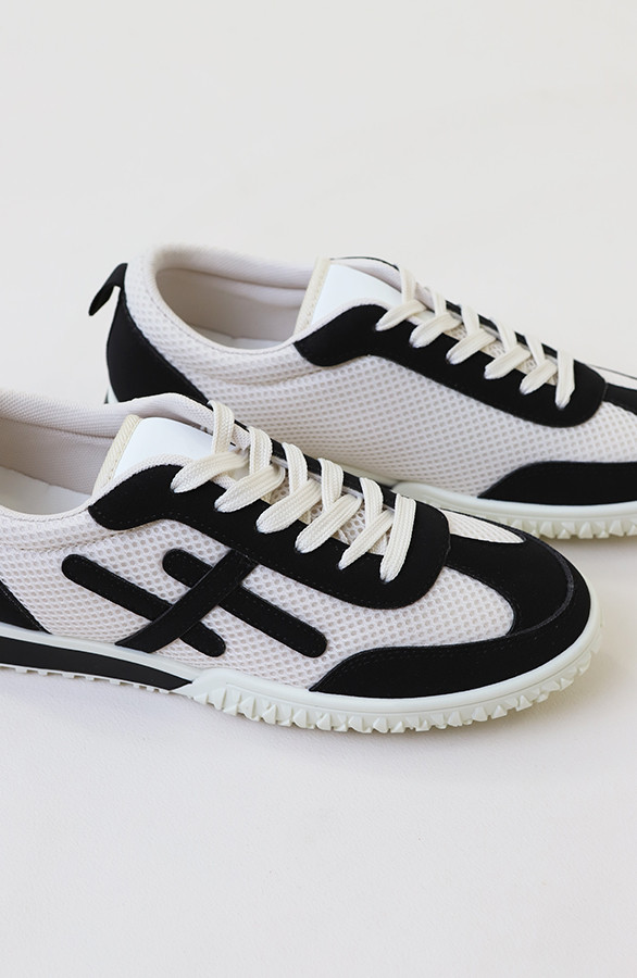 Mesh-Dames-Sneakers-Zwart-1