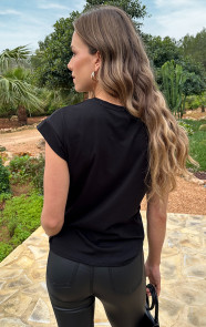 Muse-Muse-Embroidery-T-shirt-Zwart-1