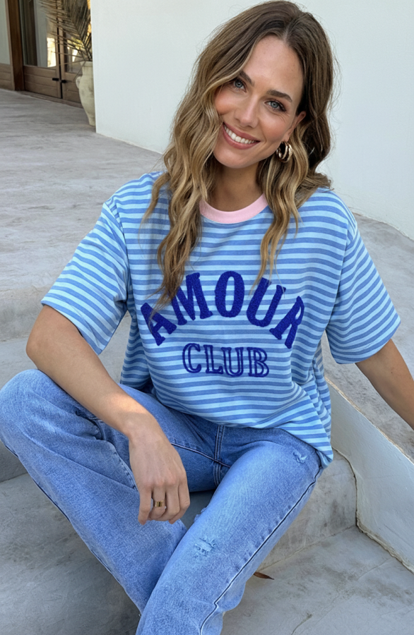 Oversized-Amour-Striped-T-shirt-Blauw-66-4