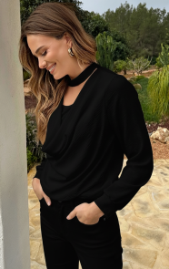 Oversized-Col-Waterval-Blouse-Zwart-66-1