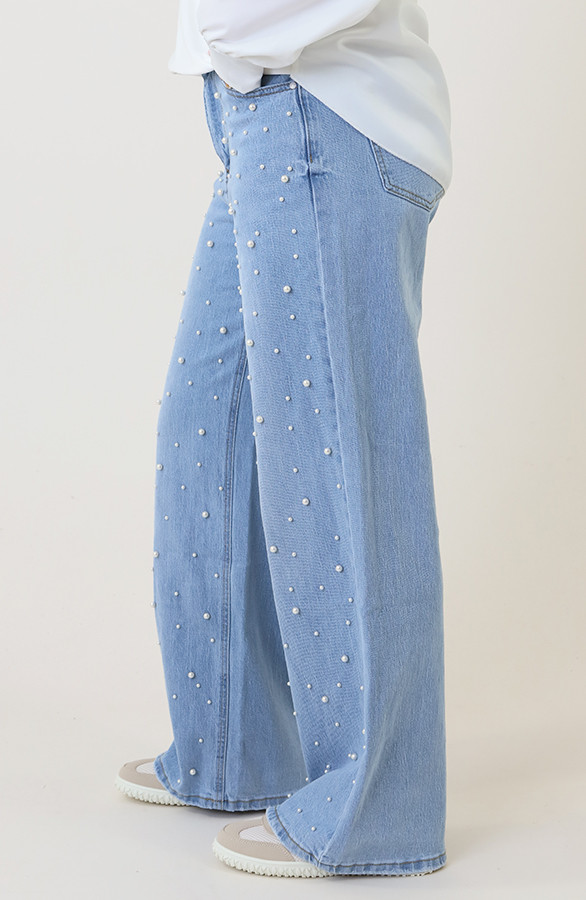Ultra-Wide-Leg-Jeans-Parels-Light-Blue-4
