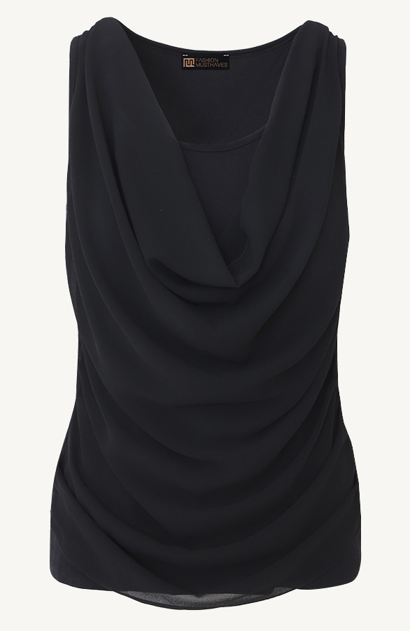 Waterval-Hals-Top-Zwart-2