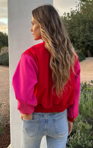 Baseball-Bomberjacket-Fuchsia-Red-66