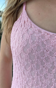 Bodycon-Jurk-Met-Kant-Baby-Roze-3