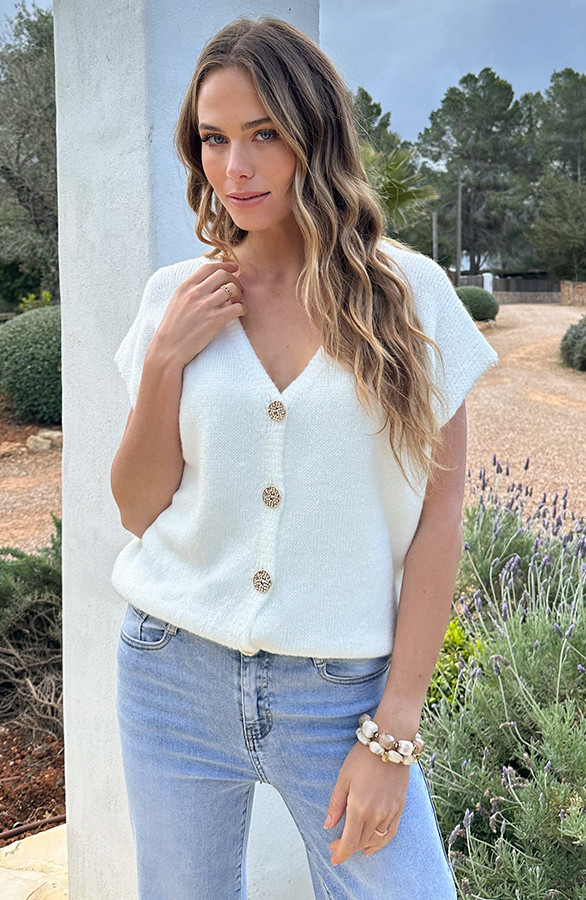 Cardigan-Short-Sleeve-Ecru-66-6