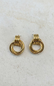 Chunky-Ring-Oorbellen-Goud-66