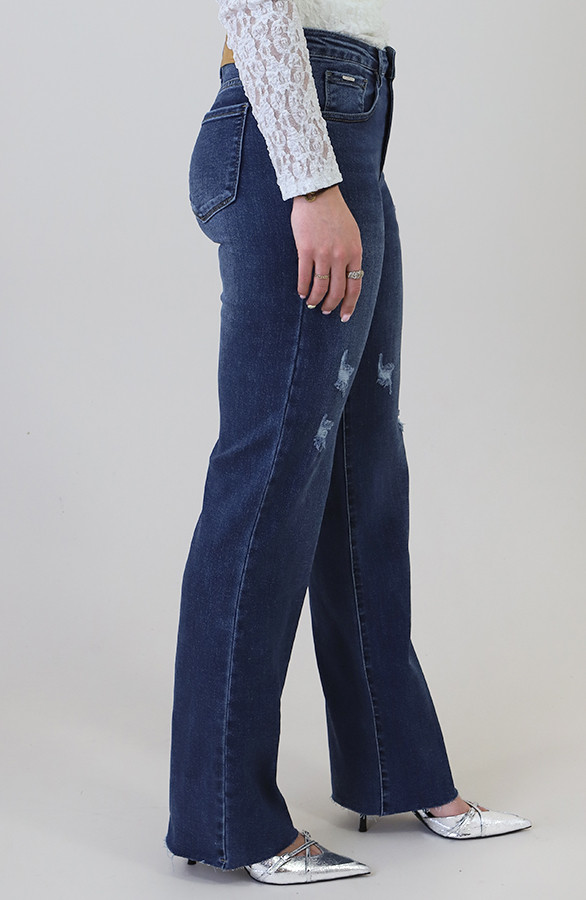 Damaged-Wide-Leg-Jeans-Dark-Blue-Stretch-FMH-4