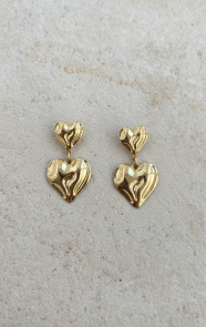 Double-Heart-Oorbellen-Goud-1