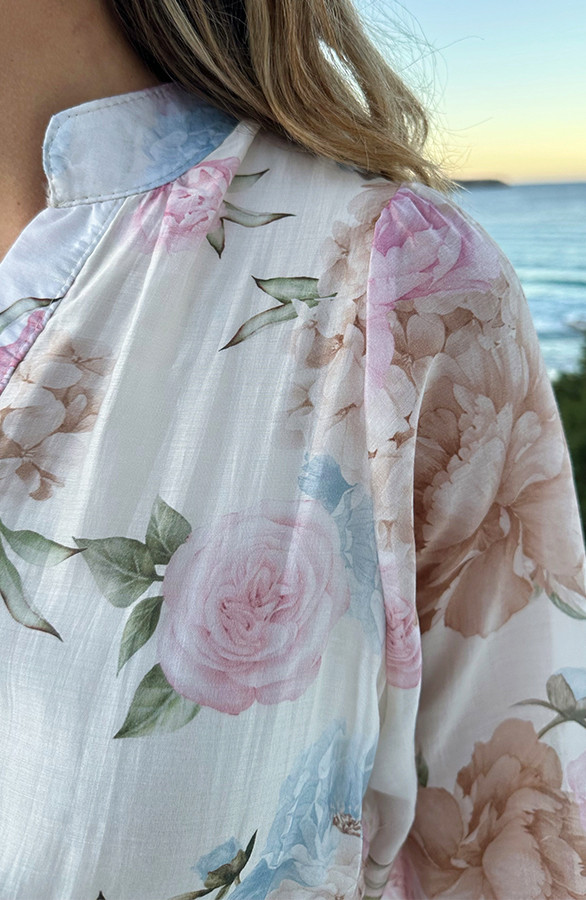 Elegante-Jurk-Bloemenprint-Beige-65-2