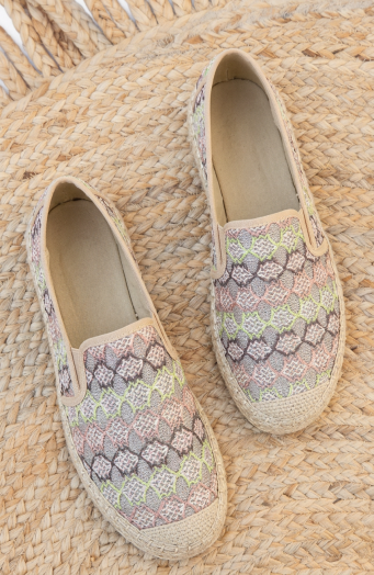 Espadrilles Muster Schuhe