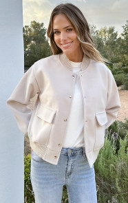 Iconic-Soft-Bomber-Jacket-Neon-Orange-4