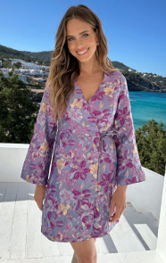Jacquard-Jurk-Wijde-Mouw-Lila-2.0-9