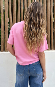Le-Marais-T-Shirt-Oversized-Fuchsia-Red-8