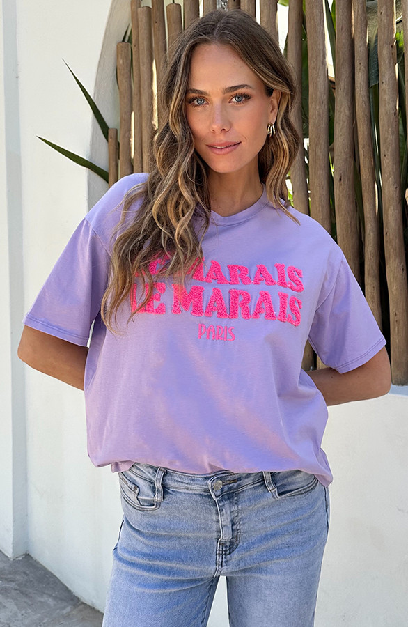 Le-Marais-T-Shirt-Oversized-Lila-7