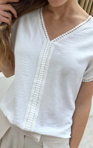 Lulu-Lace-V-Hals-Top-Ecru-5
