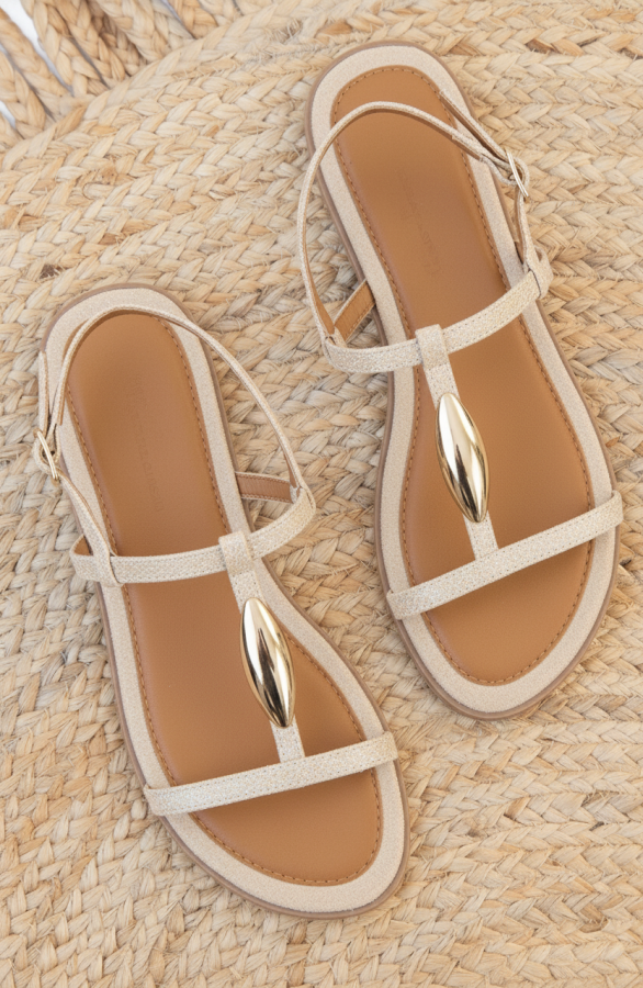 Luxury-Flat-T-Strap-Sandals-Beige-AI