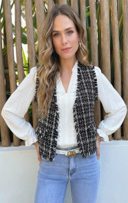 Luxury-Lurex-Tweed-Gilet-Black-66-2