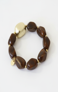 Marble-Armband-Choco-Gold