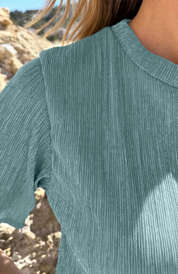 Mesh-Lurex-T-shirt-Licht-Blauw-3