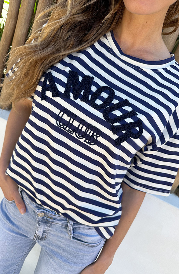 Oversized-Amour-Striped-T-shirt-Marine-6-1