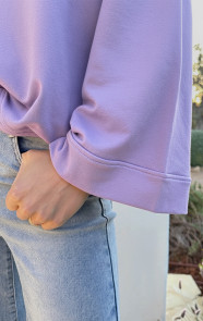 Oversized-Longsleeve-Katoen-Lila-1