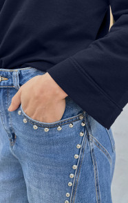 Oversized-Longsleeve-Katoen-Marine-1
