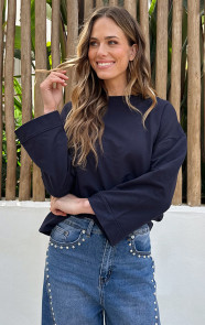 Oversized-Longsleeve-Katoen-Marine-3