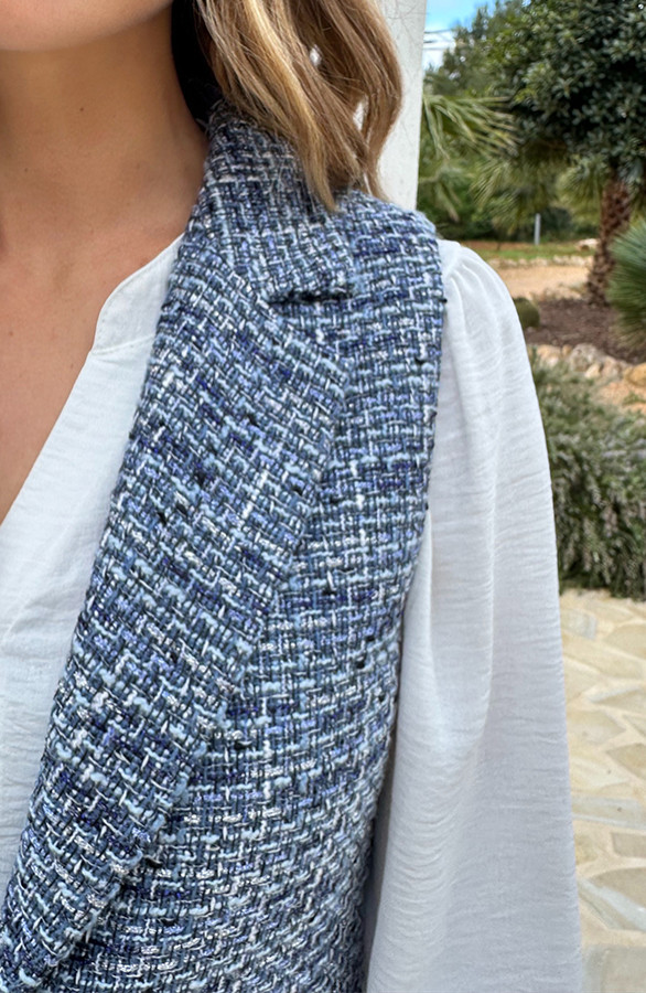 Premium-Elegant-Gilet-Tweed-Blauw-R-1