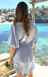Satin-Pofmouwen-Jurk-Baby-Blue-3
