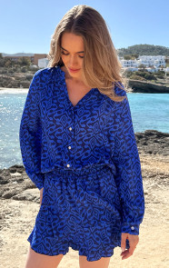 Viscose-Blouse-Met-Print-Kobalt-Blue-1