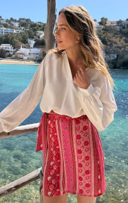 Wrap-Skirt-Rood-Roze-Satin-7