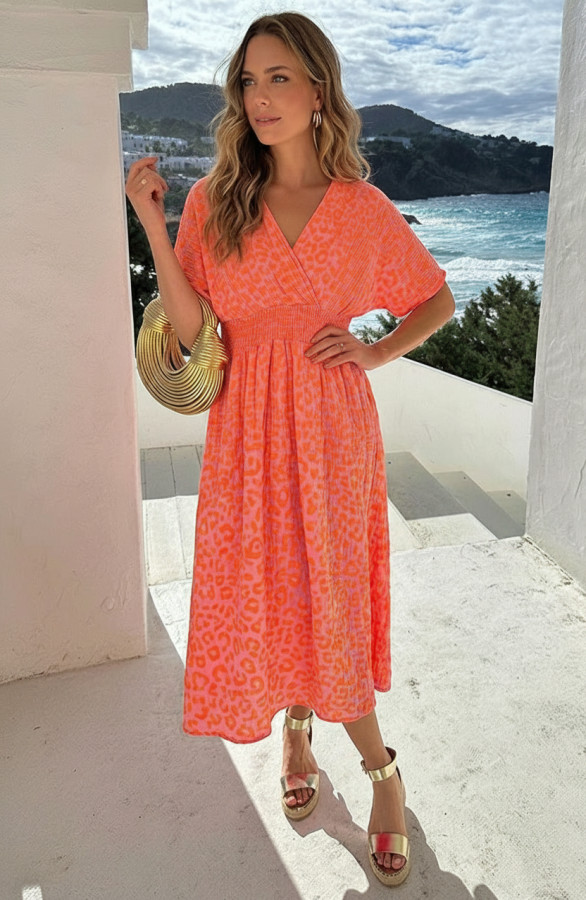 Maxi-Jurk-Mousseline-Leopard-Neon-Orange-68-2