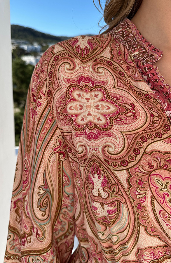 Paisley-Jurk-Viscose-Pink-2