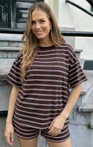 Strepen-Short-Katoen-Tricolore-Choco-Pink-5