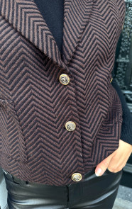 Boucle-Gilet-Zigzag-Choco-1
