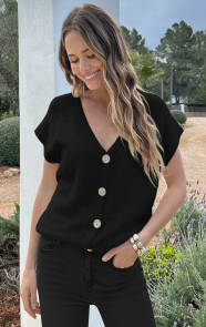 Cardigan-Short-Sleeve-Zwart-55-1