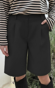 Casual-Bermuda-Zwart-55