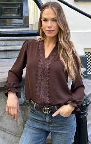 Kanten-Boho-Blouse-Choco-1